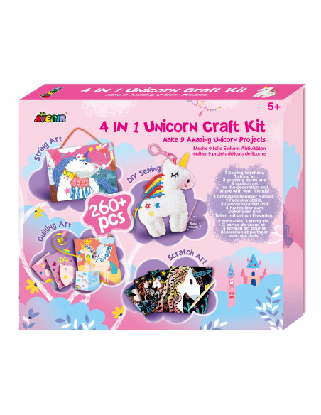 CH201772,Set creativ 4 in 1 - Unicorni CH201772,Set creativ 4 in 1 - Unicorni