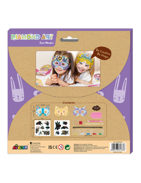CH201767,Set creativ DIY - Masti cu diamante - Pisica