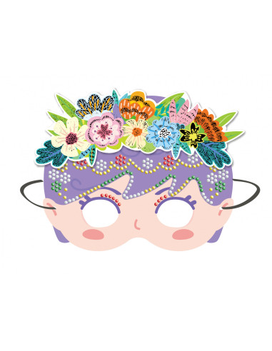 CH201768,Set creativ DIY - Masti cu diamante - Printesa