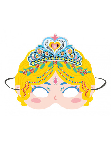 CH201768,Set creativ DIY - Masti cu diamante - Printesa
