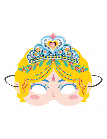 CH201768,Set creativ DIY - Masti cu diamante - Printesa