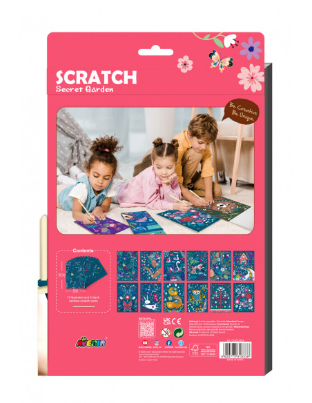 CH221833,Set de razuit A4 - Gradina secreta