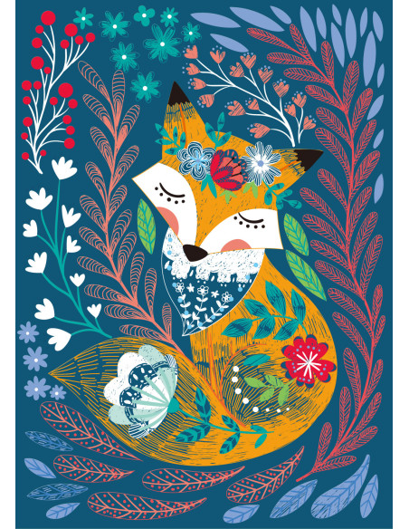 CH221833,Set de razuit A4 - Gradina secreta