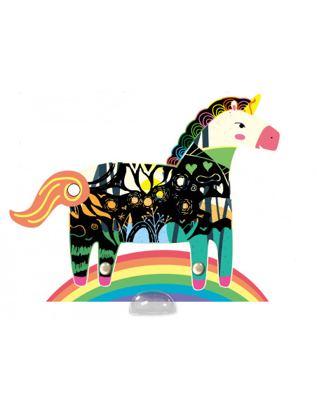 CH191683,Set creativ de razuit - Unicorni in miscare