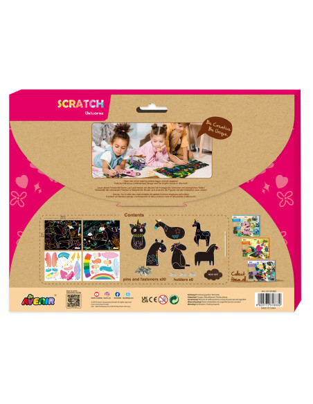 CH191683,Set creativ de razuit - Unicorni in miscare