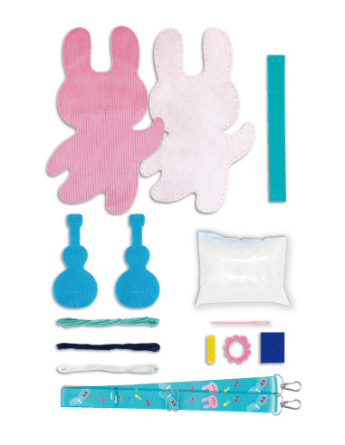 CH221815,Set de cusut Prietenul Meu Animal - Iepuras Muzical