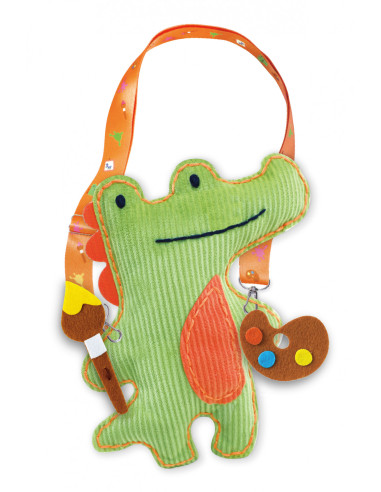 CH221817,Set de cusut Prietenul Meu Animal - Crocodil artistic