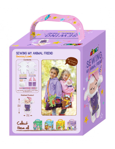 CH221818,Set de cusut Prietenul Meu Animal - Mielusel somnoros