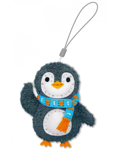 CH1634,Set de cusut Primul meu Breloc - Pinguin