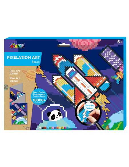 CH191598,Arta mozaic pe numere - Spatiu