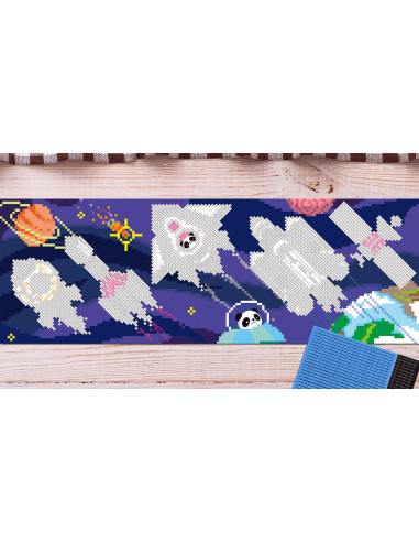 CH191598,Arta mozaic pe numere - Spatiu