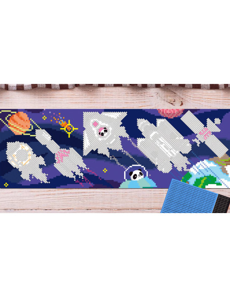 CH191598,Arta mozaic pe numere - Spatiu