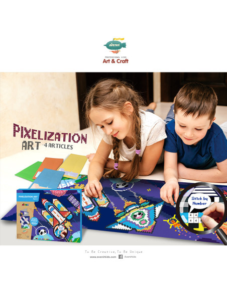 CH191598,Arta mozaic pe numere - Spatiu