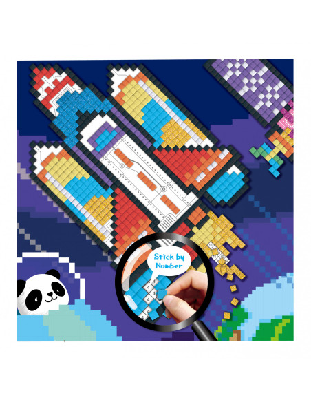 CH191598,Arta mozaic pe numere - Spatiu