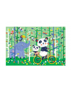 PZ195050,Puzzle cu 28 de piese -Panda 2