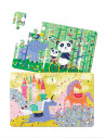 PZ195050,Puzzle cu 28 de piese -Panda