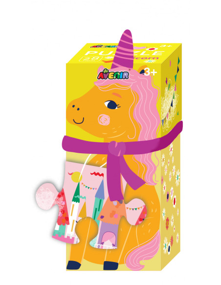 PZ195051,Puzzle cu 28 de piese - Unicorn