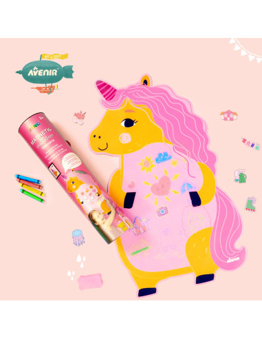 CH191735,Tabla magnetica de perete-Unicorn