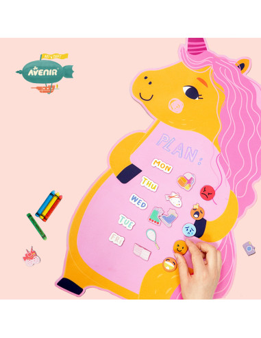 CH191735,Tabla magnetica de perete-Unicorn