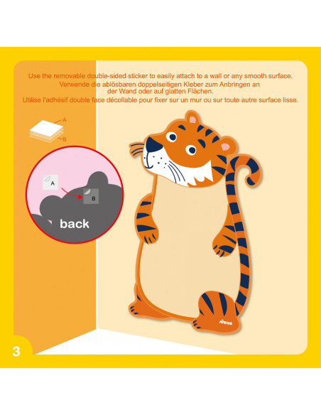 CH191736,Tabla magnetica de perete-Tigru