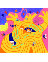CH201741,Carte portabila cu activitati de colorat - Jungla