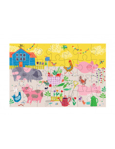PZ195053,Puzzle cu 28 de piese - Ferma 2