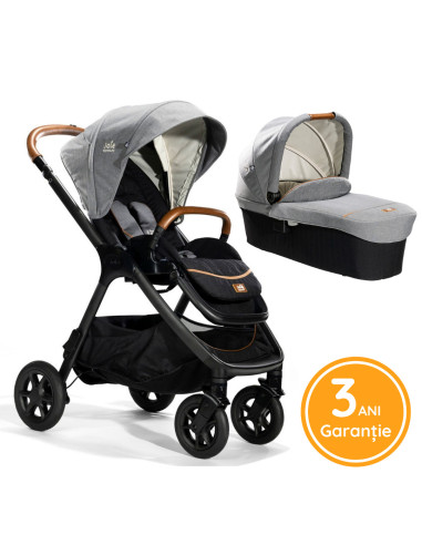 BB-S1606AACBN000SET,Joie - Carucior multifunctional 2 in 1 Finiti Signature, Carbon