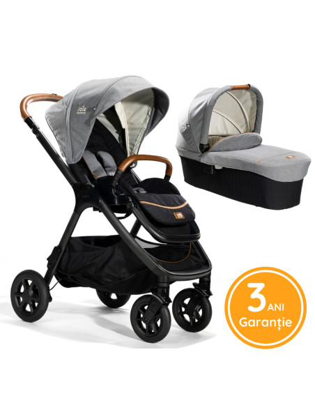 BB-S1606AACBN000SET,Joie - Carucior multifunctional 2 in 1 Finiti Signature, Carbon