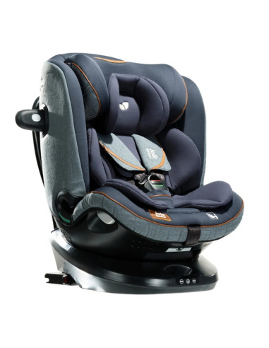 BB-C1904BAHBR000,Joie - Scaun auto i-Size i-Spin Grow 360° R Signature, nastere-125 cm, Harbour, testat ADAC