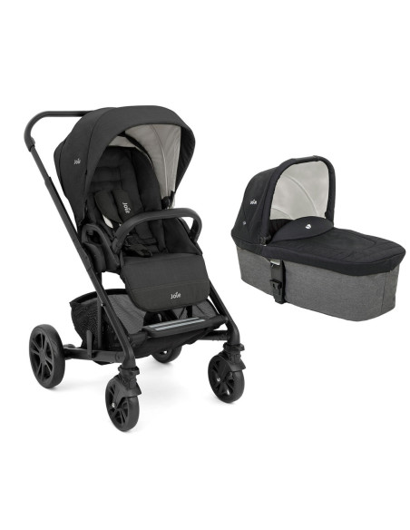 BB-S1201ICSHA000TRIO,Joie - Carucior pentru copii multifunctional 3 in 1 Chrome/ i-Gemm Shale (Carucior Chrome Shale+ Landou Sha