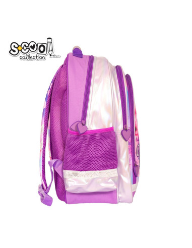 SC2119,Ghiozdan ergonomic UNICORN, 40.5x29x13.5 cm - S-COOL