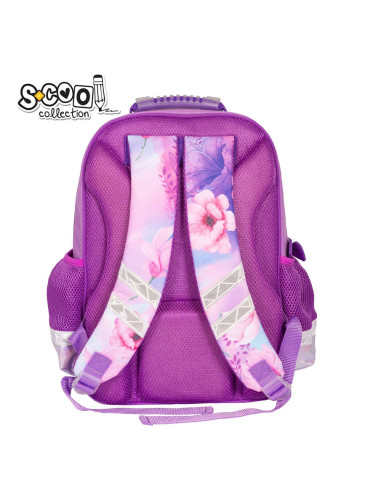 SC2119,Ghiozdan ergonomic UNICORN, 40.5x29x13.5 cm - S-COOL
