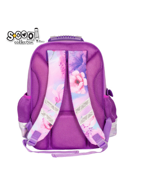 SC2119,Ghiozdan ergonomic UNICORN, 40.5x29x13.5 cm - S-COOL