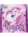 SC2119,Ghiozdan ergonomic UNICORN, 40.5x29x13.5 cm - S-COOL
