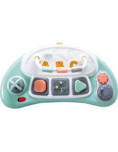 BN-69550,Premergator copii, Walker, Cu muzica si lumini, Cu roti, Conform cu standardul european de securitate EN1273:2020, Free 2