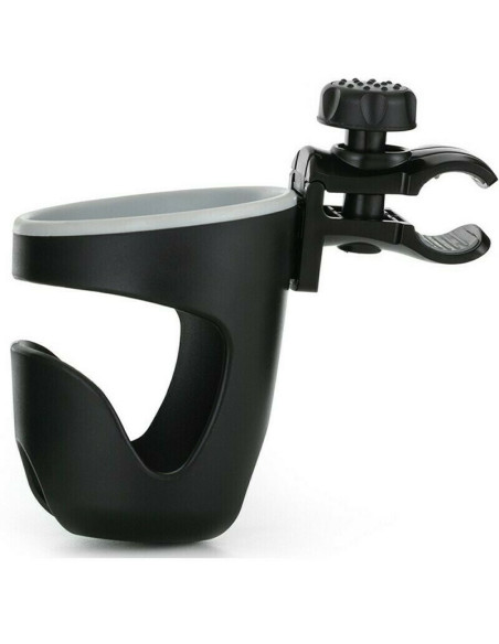 BN-901900,Petite&Mars - Suport universal pentru carucior/bicicleta Handy, Pentru biberon/pahar, Negru BN-901900,Petite&Mars - Suport universal pentru carucior/bicicleta Handy, Pentru biberon/pahar, Negru