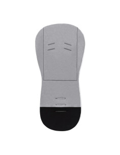 BN-502113,Petite&Mars - Salteluta pentru carucior, Reversibila, Cu doua fete, Din spuma, 86x42 cm, Gri 2