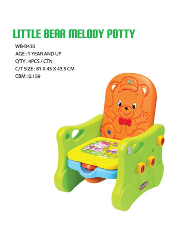 WB-B430,Olita muzicala 2 in1 Micul Urs Woojeon