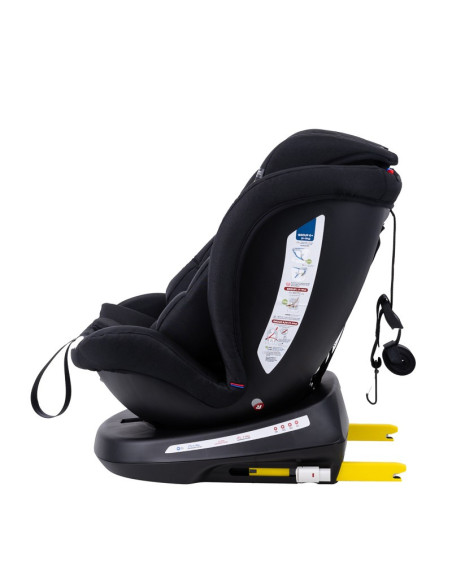 906TWT_P_BlackJeans,Scaun Auto Tweety Plus DELUXE BUF BOOF BlackJeans cu Isofix rotativ 360 grade 0 36 kg