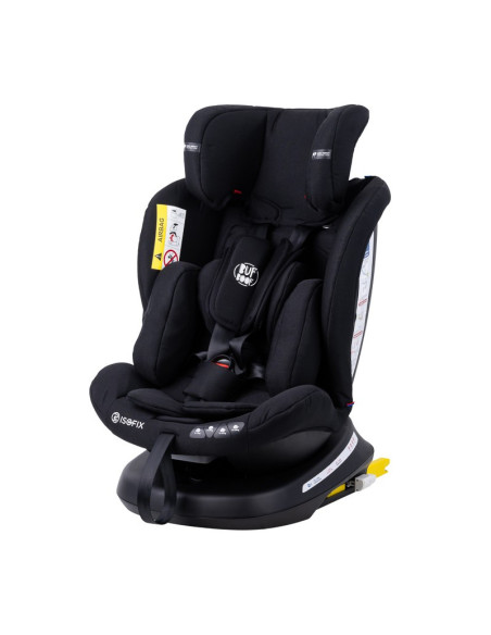 906TWT_P_BlackJeans,Scaun Auto Tweety Plus DELUXE BUF BOOF BlackJeans cu Isofix rotativ 360 grade 0 36 kg