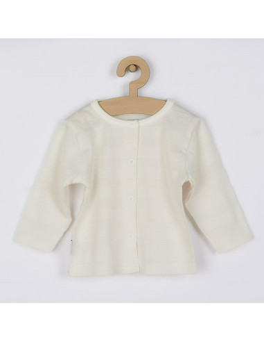 BN-41168,Set 4 piese: bluza, body cu maneca lunga, salopeta fara maneci, caciulita, Marime 56, Din bumbac 100%, New Baby, Sweet 