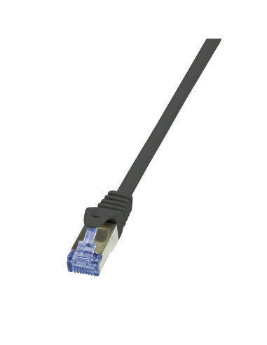 RY-CQ4033S,PATCH CORD S/FTP LOGILINK Cat7, LSZH, cupru, 600MHz, mufe RJ45 Cat6a, 1 m, negru, AWG26, dublu ecranat "CQ4033S"