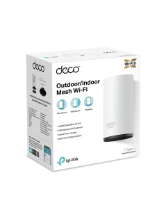 Deco X50-Outdoor(1-pack),MESH TP-LINK, wireless, router AX3000, pt exterior, 3000 Mbps, port LAN si WAN Gigabit, 2.4 GHz | 5 GHz