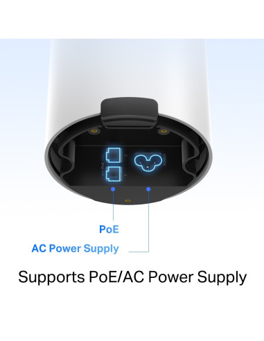 Deco X50-Outdoor(1-pack),MESH TP-LINK, wireless, router AX3000, pt exterior, 3000 Mbps, port LAN si WAN Gigabit, 2.4 GHz | 5 GHz