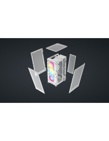 CC-9011247-WW,CR iCUE 2000D AIRFLOW RGB MINI-ITX WH "CC-9011247-WW"