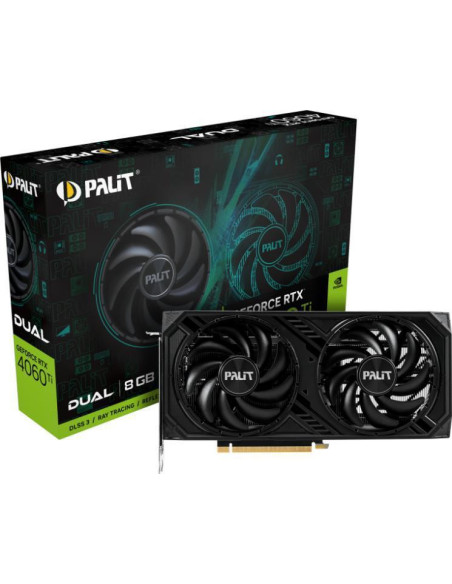 NE6406T019P1-1060D,Palit GeForce RTX 4060 TI DUAL 8GB "NE6406T019P1-1060D"