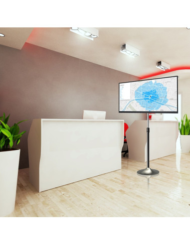 ICA-TR10,Stand pentru TV/LCD/LED, 13- 27, reglabil, Argintiu ICA-TR10 "ICA-TR10"