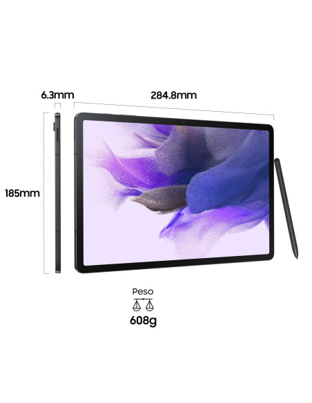 SM-T733NZKA,Samsung Galaxy Tab S7 FE SM-T733, 31,5 cm (12.4"), 2560 x 1600 Pixel, 64 Giga Bites, 4 Giga Bites, Android 11, Negru