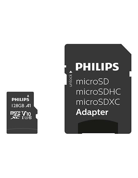 PHMSDMA128GBXCC,MICROSDHC 128GB CL10 PHILIPS "PHMSDMA128GBXCC"