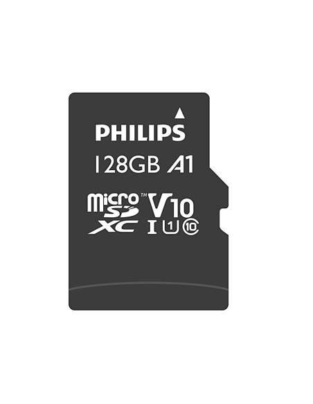 PHMSDMA128GBXCC,MICROSDHC 128GB CL10 PHILIPS "PHMSDMA128GBXCC"